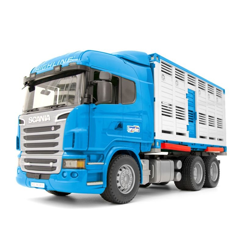 Фургон Scania для перевозки животных с коровой, подходит модуль со звуком и светом H  